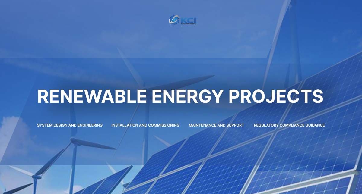 At KoscomCable, we specialize in delivering comprehensive renewable energy solutions tailored to your business needs. Our services…